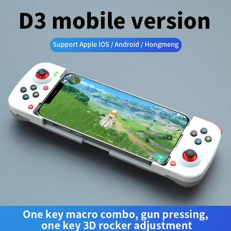 Mobile Game Controller Mobile Phone USB Charging Backbone Controller Pad Universal Plug And Play Game Controller Grip For