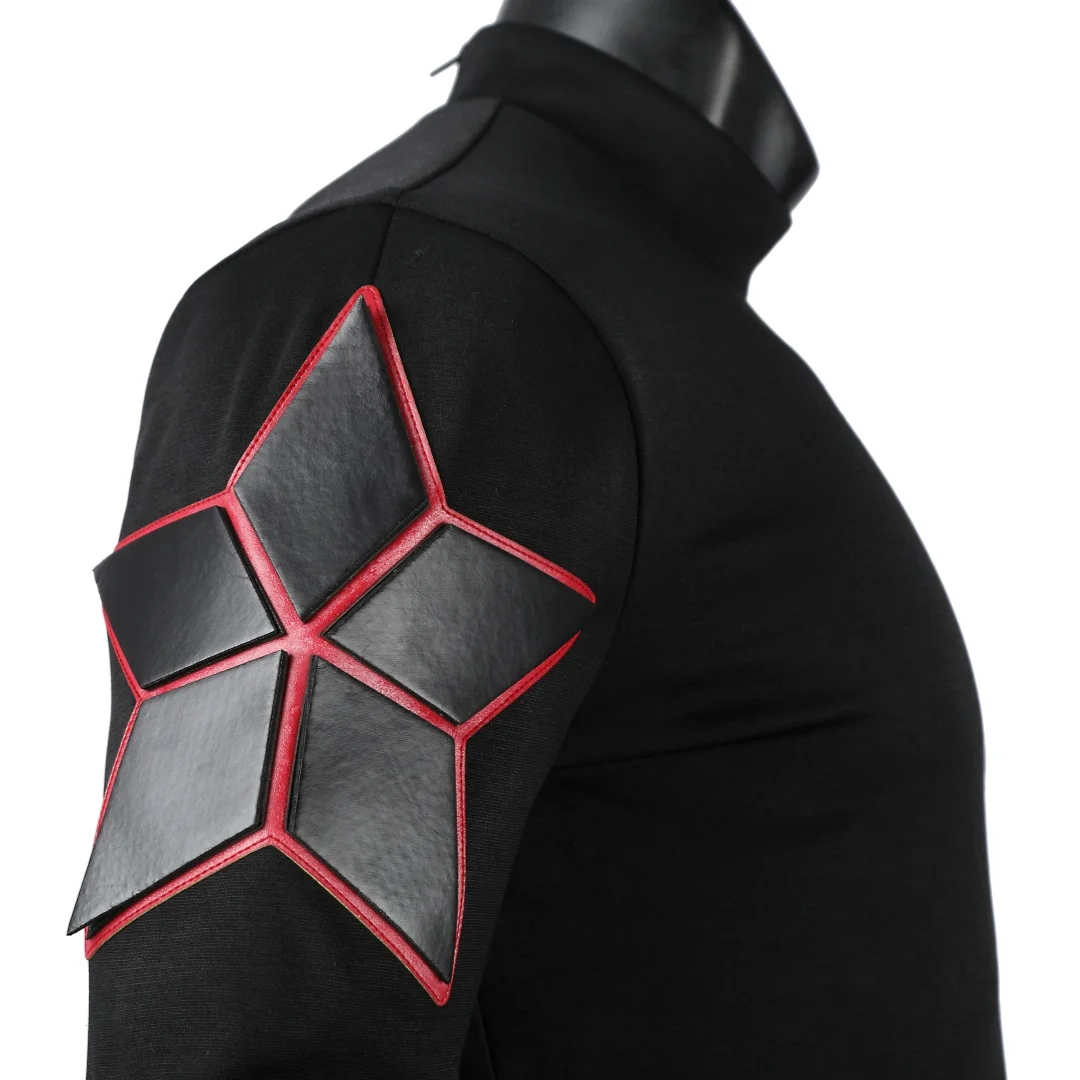 Black Bucky Costume Bucky Barnes Cosplay Costumes Leather Soldier