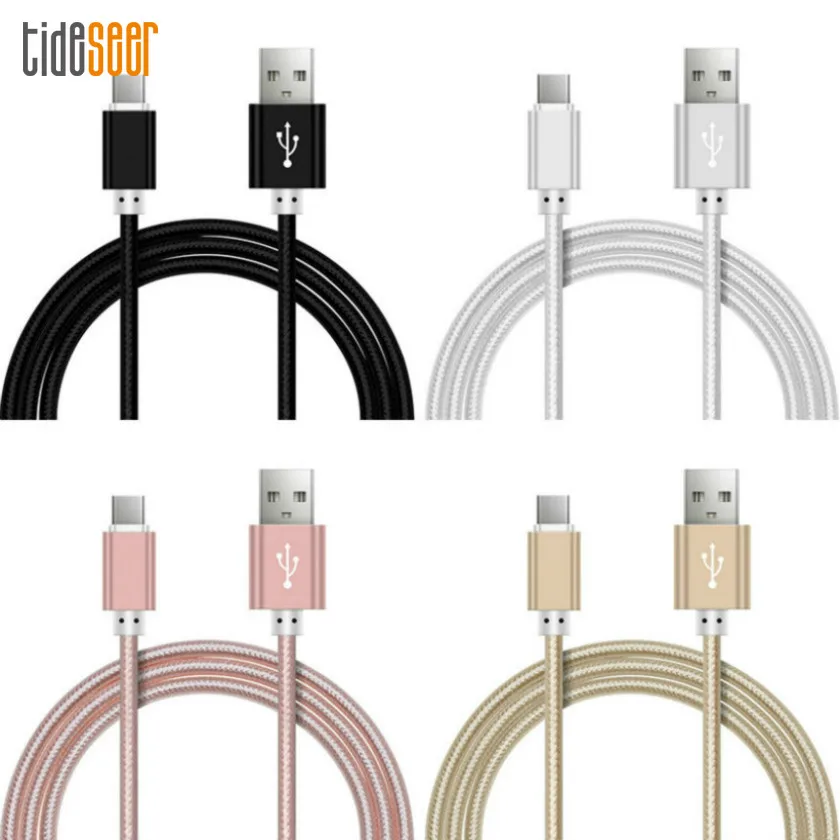 

1000 шт., 25 см, 1 м, 1,5 м, 2 м, 3 м, кабель Micro USB Type-C для быстрой зарядки iPhone, Samsung, Xaiomi, Android, шнур для зарядки