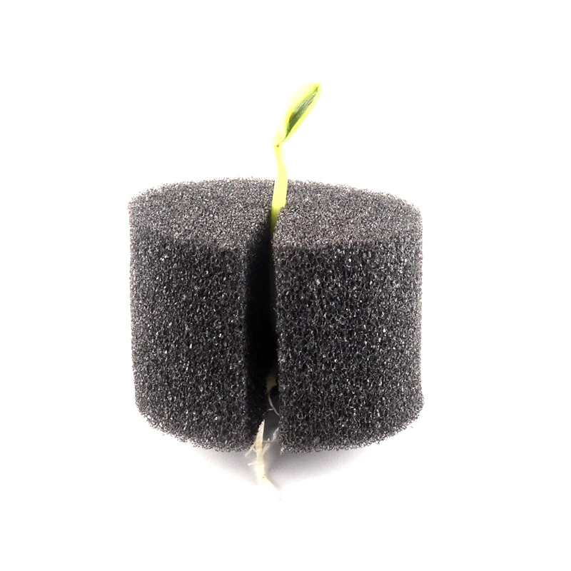 Nursery Pots Plant Propagation Pots Hydroponic Plant Pots 50pcs Black Hydroponic Baskets Sponge Garden Vegetable Soilless Planting Sponge Nursery Pots Foam Plants Root Fixed
