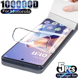 5 - Pack HD Curved Hydrogel Screen Protectors for 5 Pieces (Edge 70)