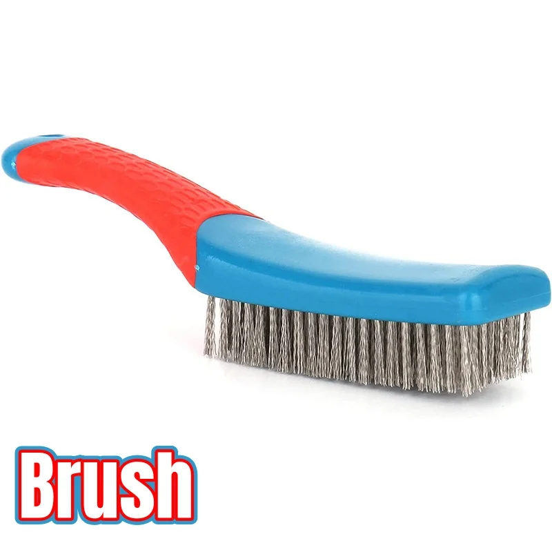 Stainless Steel Wire Brush for Removing Rust Welding Slag Dirt And Paint wire brush,stainless steel wire brush,wire cleaning brush