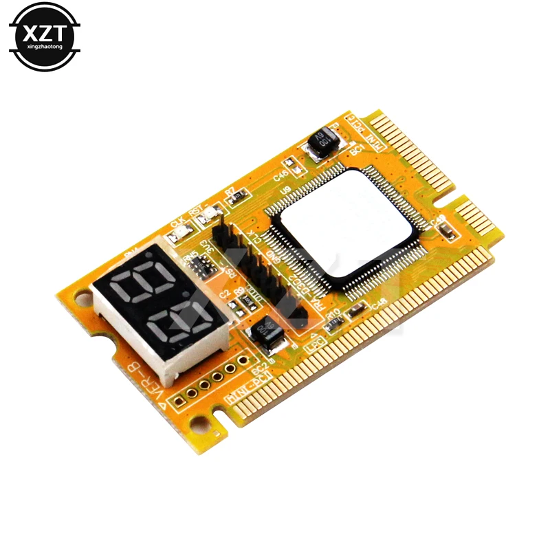 3 in 1 Diagnostic Post Card USB Mini pci-e PCI E PCI LPC PC Analyzer Tester pci express Tester adapter For Notebook Express Card - 2