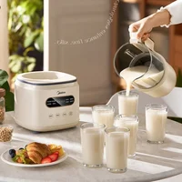 Midea – disjoncteur mural multifonctionnel, machine à lait de soja, automatique, petite cuisine, presse-agrumes, mélangeur pour la cuisine 5