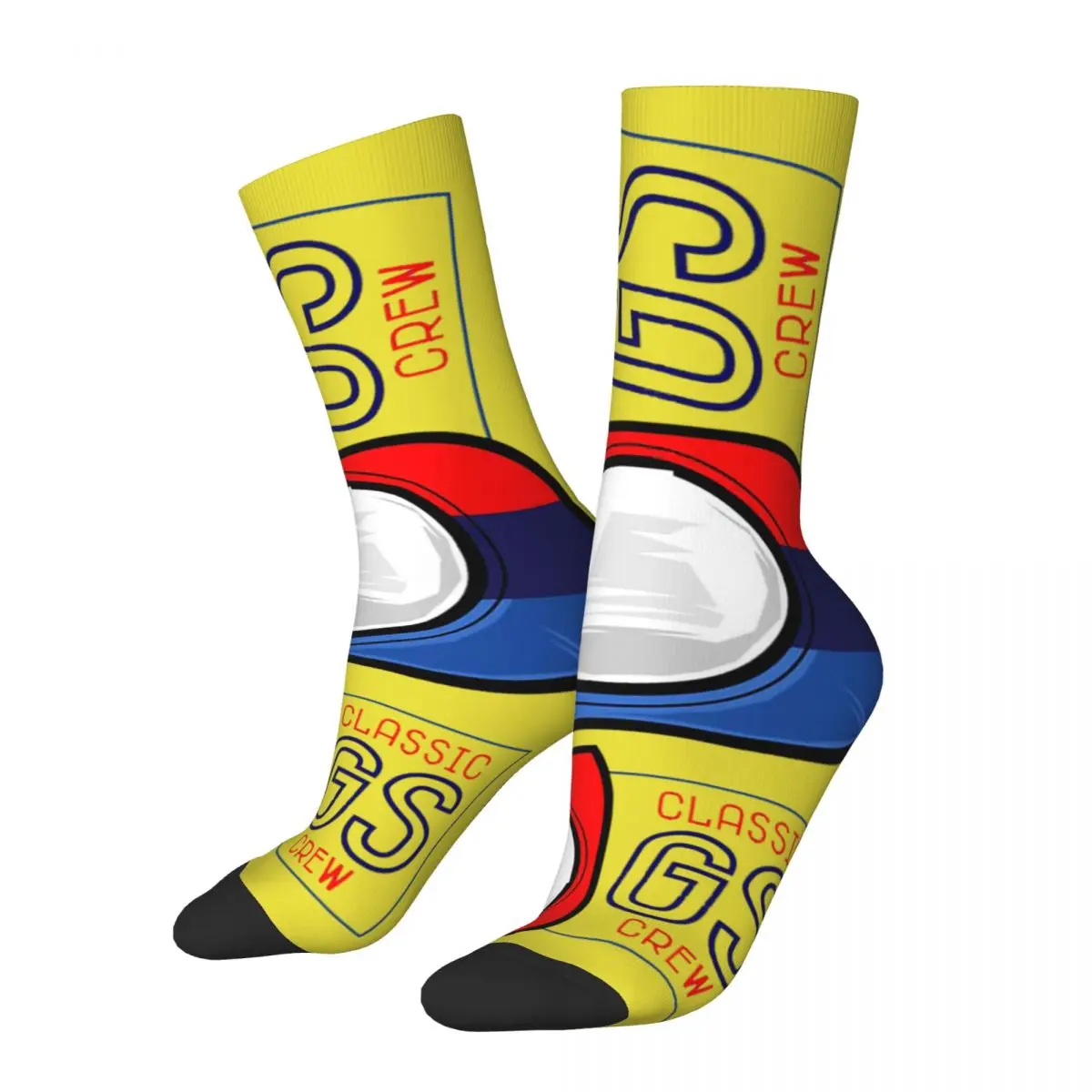 

GS Classic GS Crew Men Women Socks Outdoor Novelty Spring Summer Autumn Winter Stockings Gift