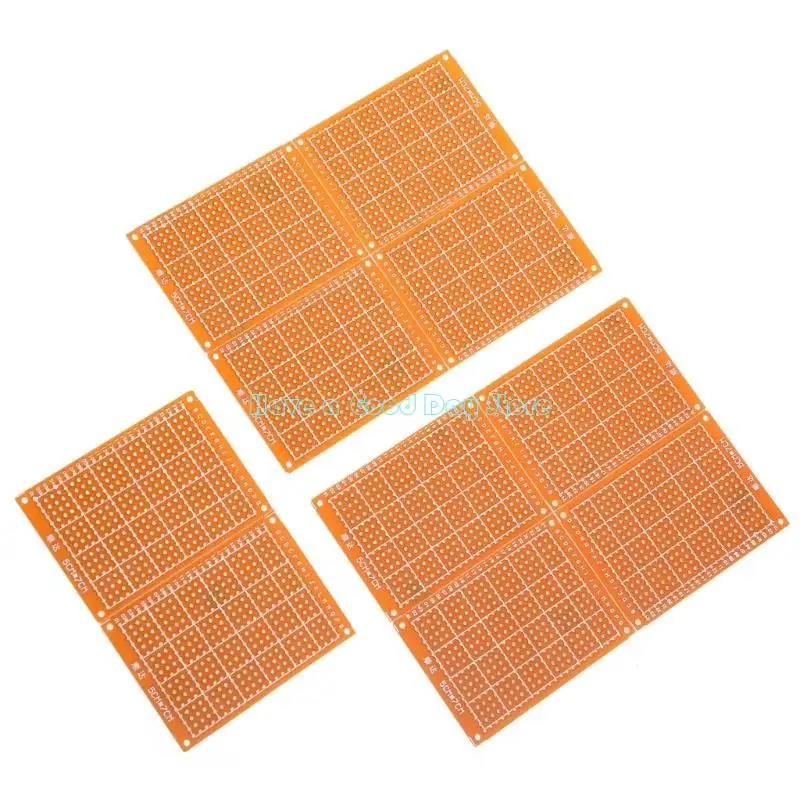 462d 5/10/20pcs Bakelite Circuit Board DIY 프로토 타입 싱글 사이드 구리 PCB 보드