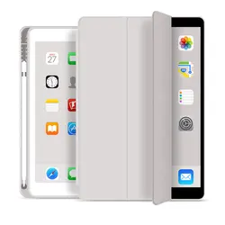 Versatile Anti-Scratch & Anti-Drop Tablet Case with Pencil Holder for iPad Pro 11-inch M4 (Grey)