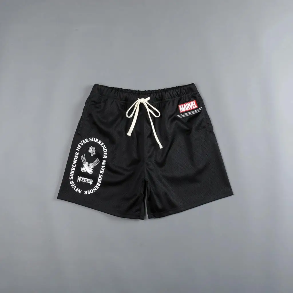 Marvel Short NEW DARCSPORT  ĳ־ ݹ ƮϽ    ü  ޽ ݹ