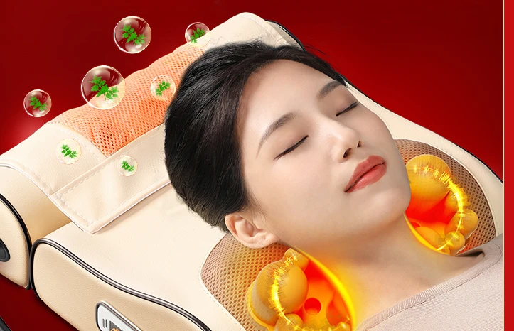 

Cervical Massager Neck, Shoulder, Neck, Back, Lumbar Stiff Vertebral Instrument Massage Pillow Home
