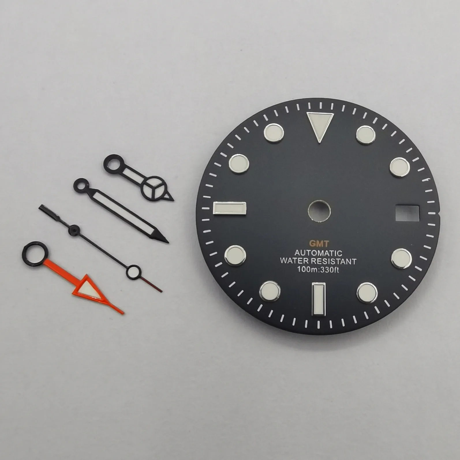 

New GMT Watch Hands and 29mm Dial Set Watch Accessories for NH34N/H34A Automatic Movement Colored Watch Needles Watch Faces