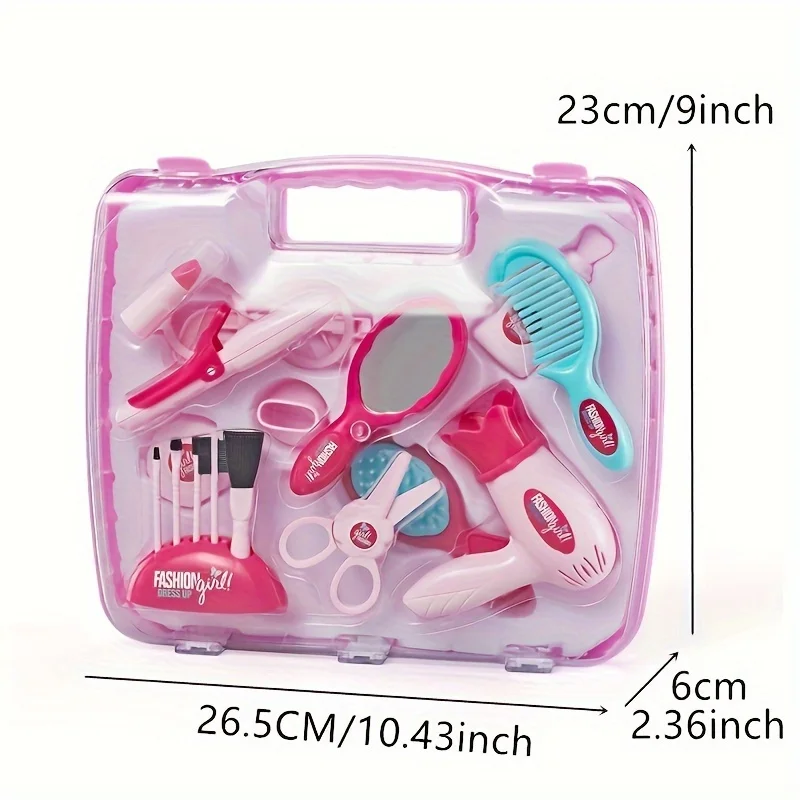 Children's Cosmetics Dressing Toys Set for 3-6 Years Old Girls