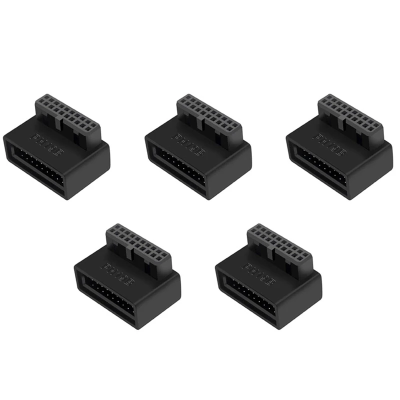 

5X PH19B USB 3,0 внутренний разъем USB3.0 19/20P разъем 90 градусов адаптер конвертер для компьютера материнской платы