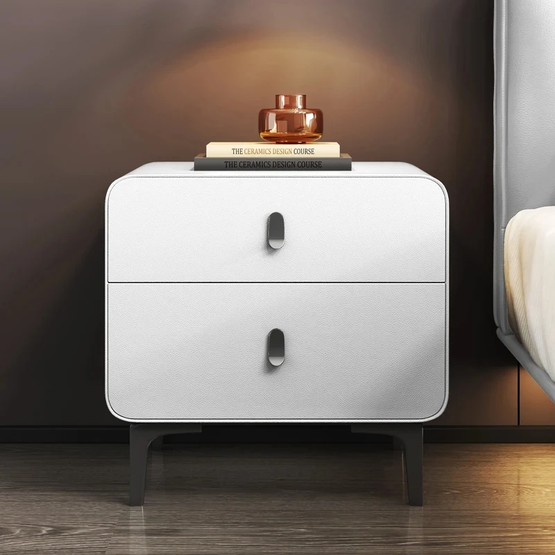 

Bedroom Nordic Nightstand Modern Storage Luxury Industrial Nightstands Minimalist Narrow Mesitas De Noche Home Decoration