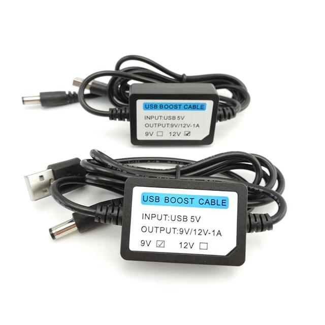 5v Usb Dc 9v 12v Step Module Converter Cable  Usb Dc 5v 12v Step Cable  Connector - Connectors - Aliexpress