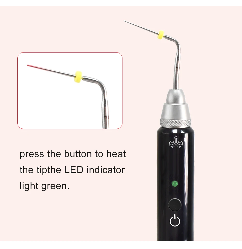 Sistema Gutta Percha Aquecimento Ferramentas Com 2 Dicas Dentista Equipamento