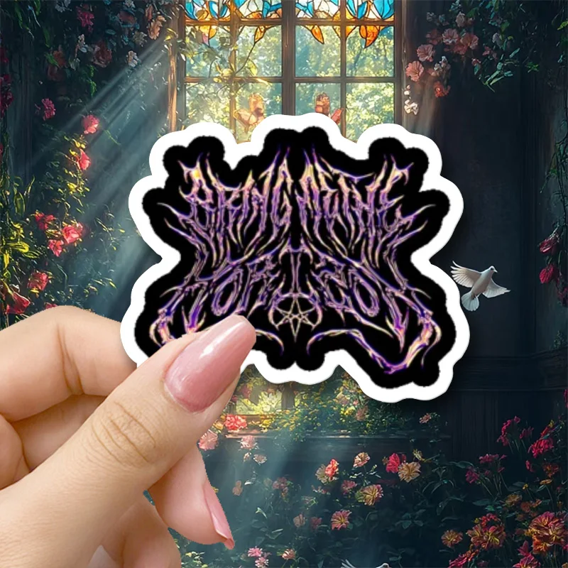 Bring Me the Horizon 스티커 데칼은 노트북, 물병, 노트북, 휴대폰 ..
