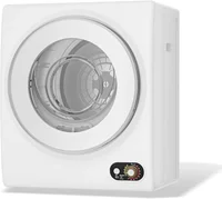 Compact Dryer, 120V Portable Clothes Laundry Dryer with Stainless Steel Inner Tub, Electric Dryer Machine for Small Space 1