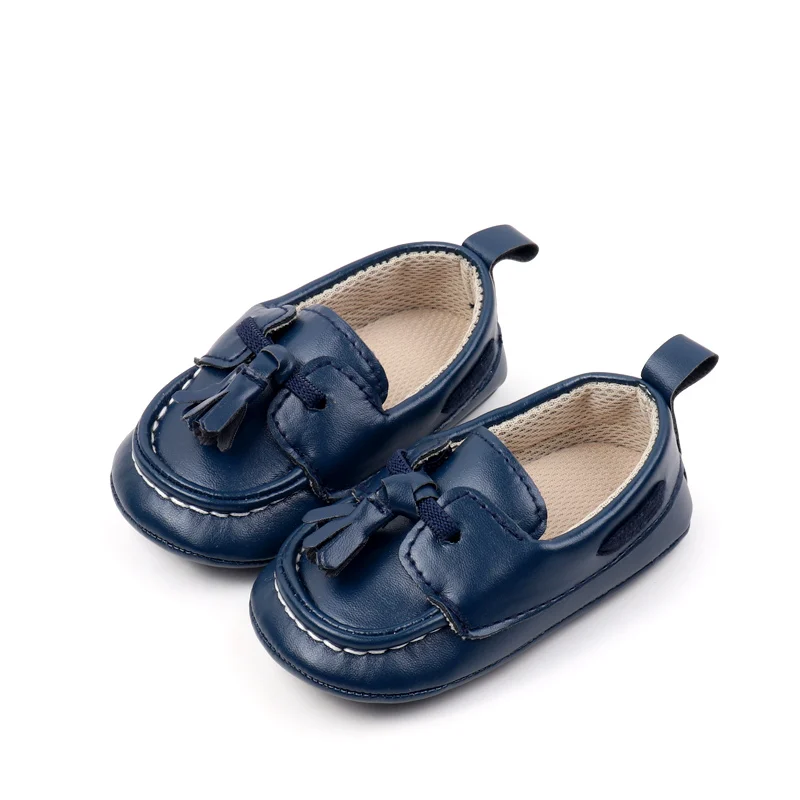 Baby Girls Spring and Autumn New Solid Color Casual Shoes Soft Bottom Non-slip Toddler Shoes