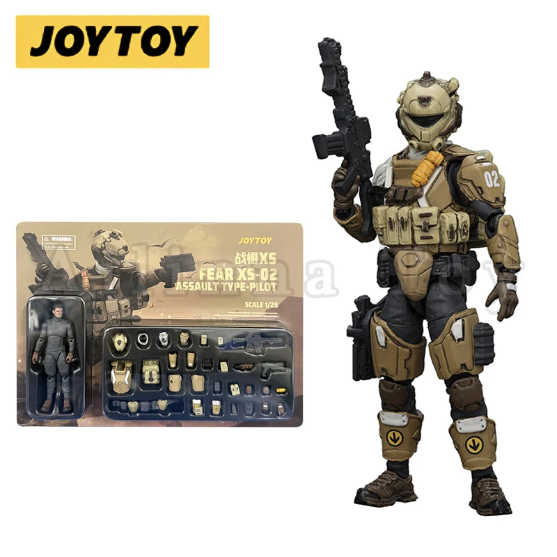 JOYTOY 1/25 Action Figure Battle of the Stars Fear XS-01 Night Raid type Fear XS-02 Assault type Fear XS-03 Tactical