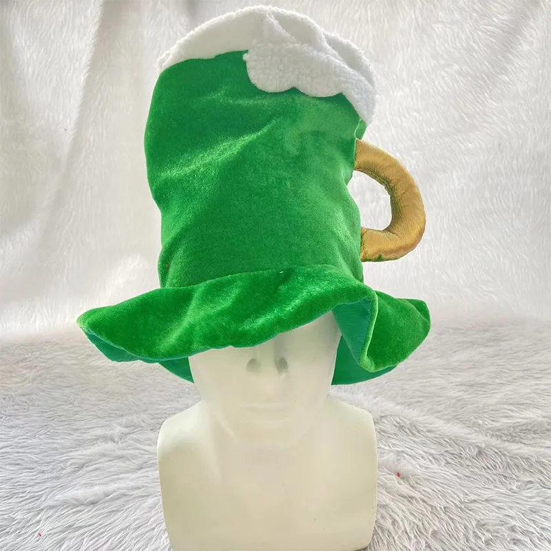 Funny Beer Mug Modeling Cap World Cup Beer Festival Hat Bar Hat Carnival Halloween Carnival Night Party Props