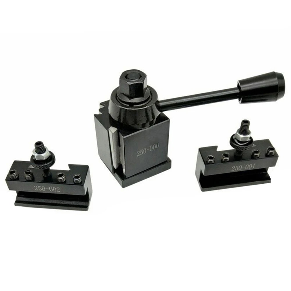 

Effortless Quick Replacement OXA Wedge Type Tool Post Set with FX Quick Change Turning and Facing Holder for Lathe