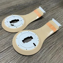 Enhanced Repair Spare Parts for Headphones: Internal & External Panels and Shells (For Crystal blue)