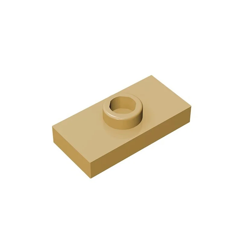 10 Stück 3794 15573 Platte modifiziert 1 x 2 mit 1 Bolzen Bausteine Großteile kompatibel mit Ziegeln für Kinder – Detail 3