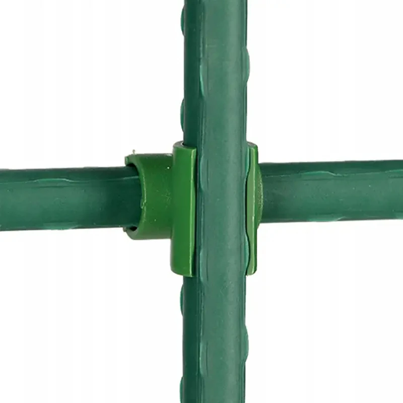 25Pcs 11mm Adjustable Plant Trellis Connector Clip Plastic Plant Connector Stake Clip For Stakes Connecting Tubes Supports
