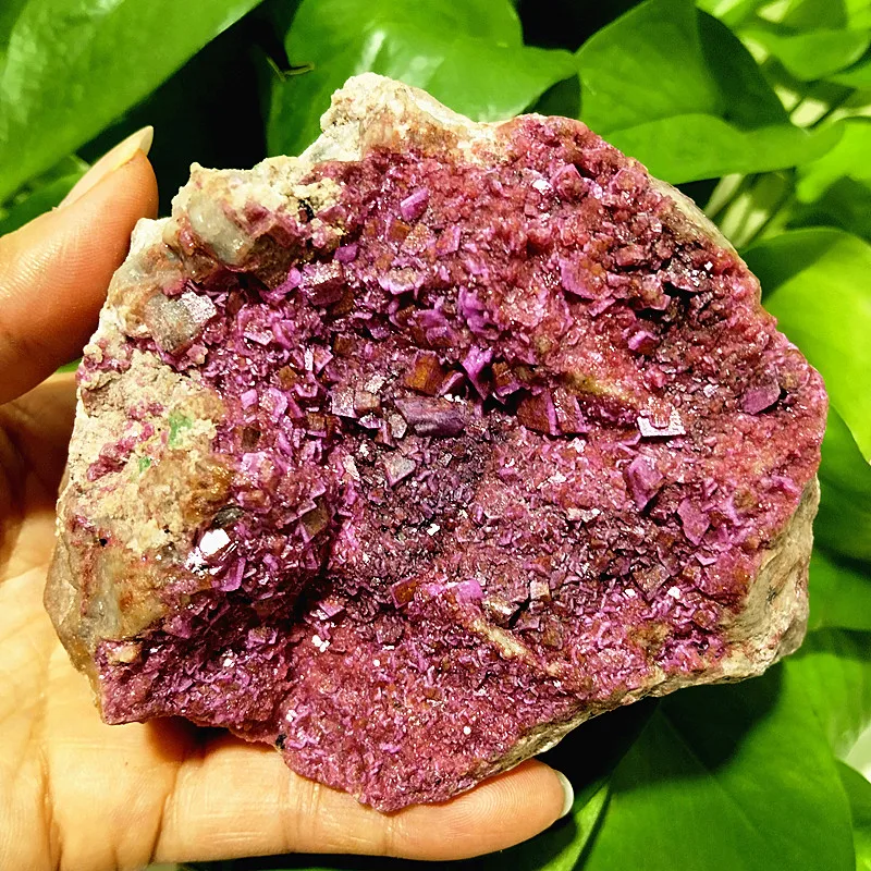 Natural Stones Cobaltocalcite Pink Crystal Raw Rock Mineral Specimen Voodoo Meditation Reiki Feng Shui Crystal Room Decoration 5