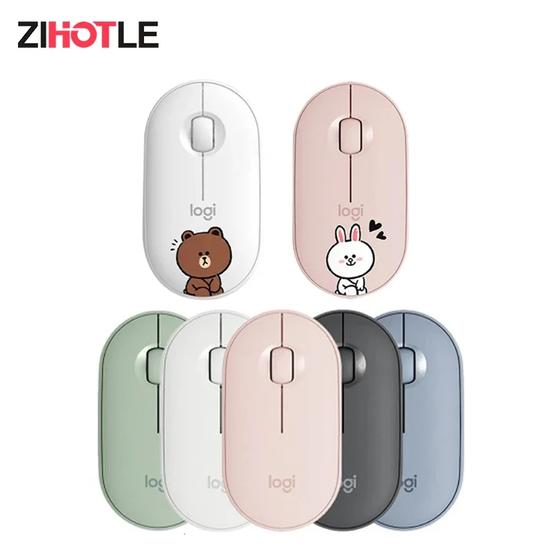 

ZIHOTLE M350 2.4G Wireless Bluetooth Mouse Dual Mode 1000DPI 100g High Precision Optical Tracking Uniform Color