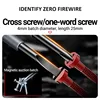 2pcs Word/Cross electrician screwdriver 12-220V Voltage Tester Pen AC/DC Induction Insulated Electricians Screwdriver Hand Tools 4