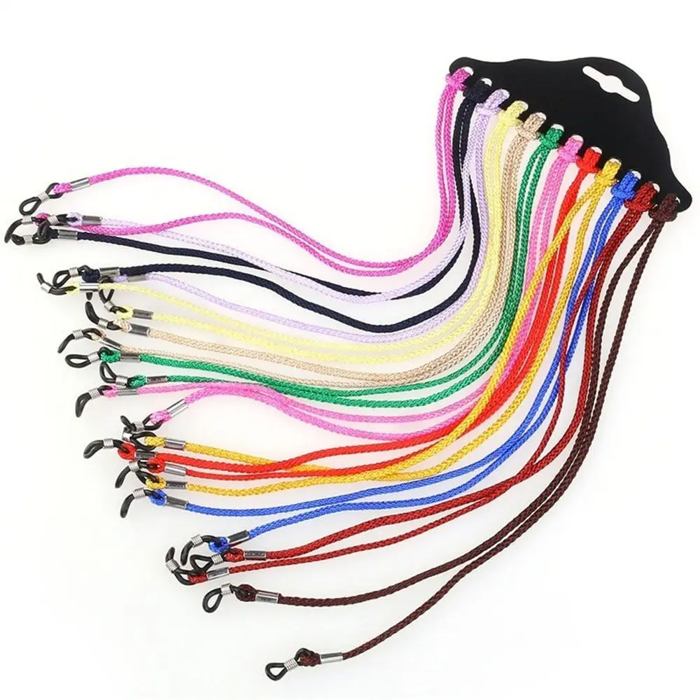 

Anti-lost Colorful 12pcs Nylon Rope Eyewear Cord Spectacle Frame Holder Glasses String Eyeglasses Strap