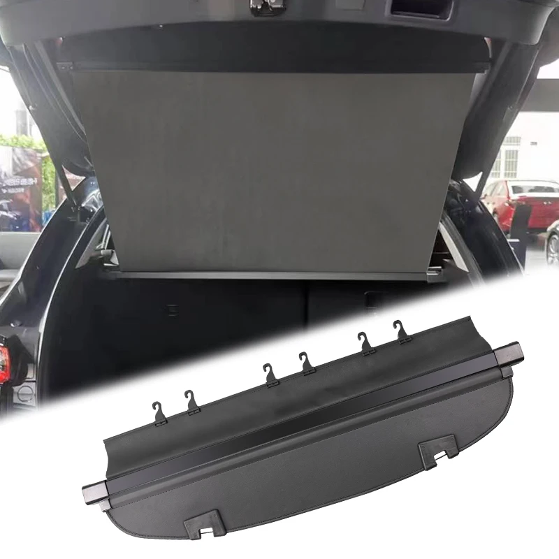 마쓰다 CX-5 카고 커버 트렁크 개폐식 소포 랙, 방수 실드, 개인 정보 보호 카고 커버, 자동차 액세서리, 2013-2023