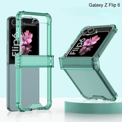 Custodia per telefono in silicone shockproof Crystal Clear Airbag Ring con cinturino e supporto