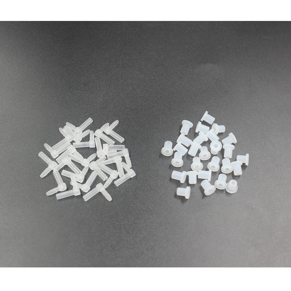 1000pcs tube bend /pipeline connector + 1000pcs tube rubber /pipeline sleeve usd for ciss