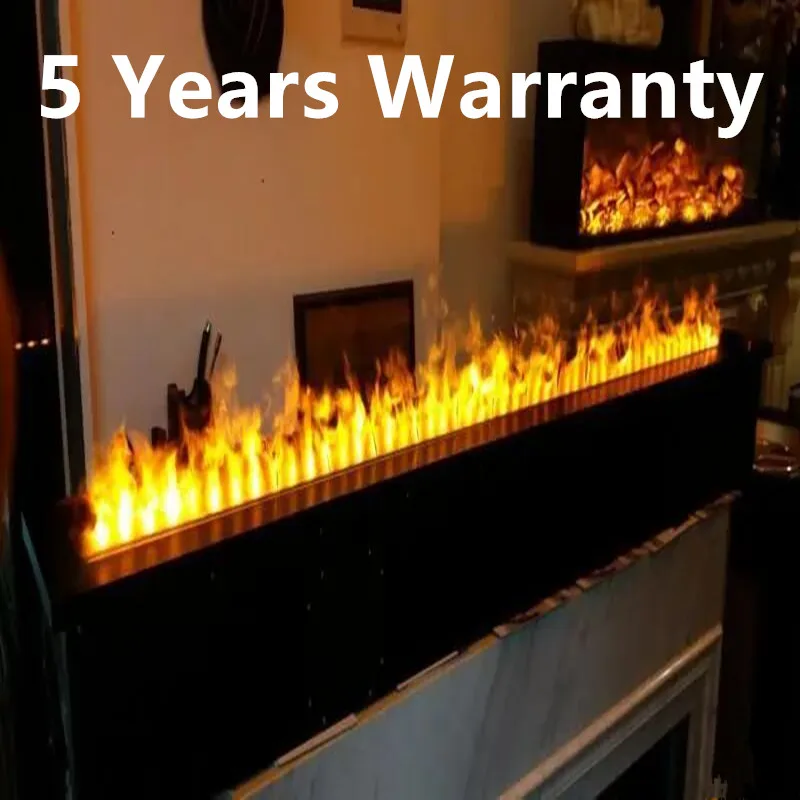 

5 Years Warranty Electric Fireplace Led Fire 3d Kamin Water Vapor Fire Steam