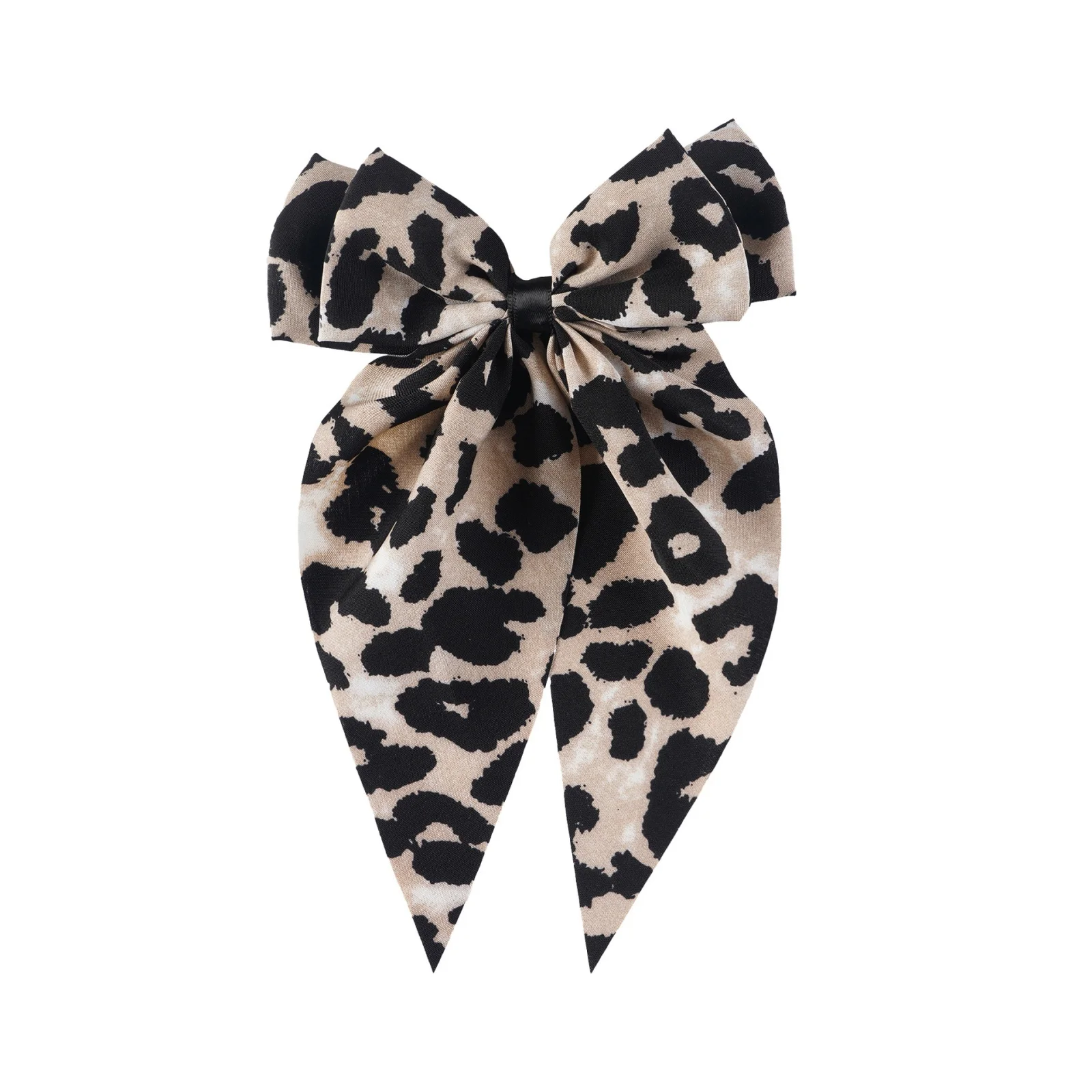 1/2PCS Leopard - Print Bow Hair Accessories, Cute Daily - Wear Hair Clips, Stylish Decor for Women's and Girls' Hairstyles
