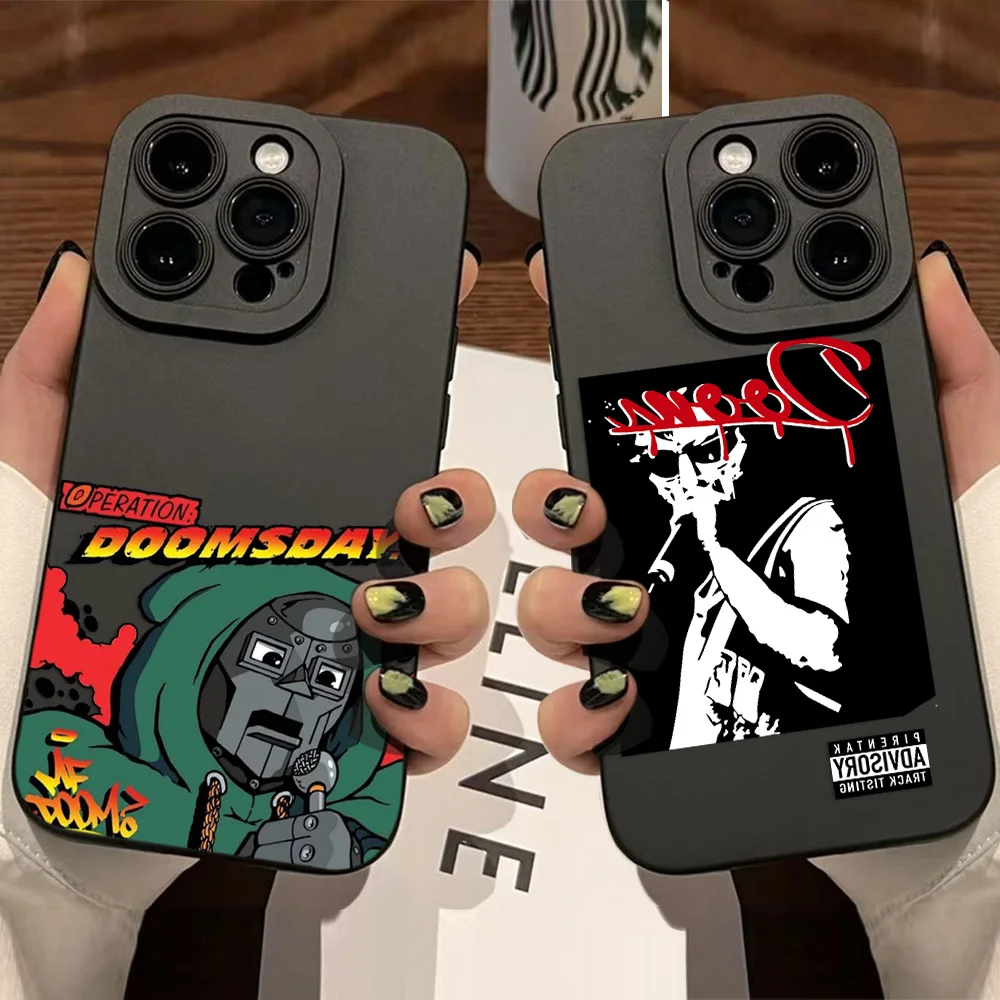 Stylish MF DOOM Inspired Silicone Phone Case