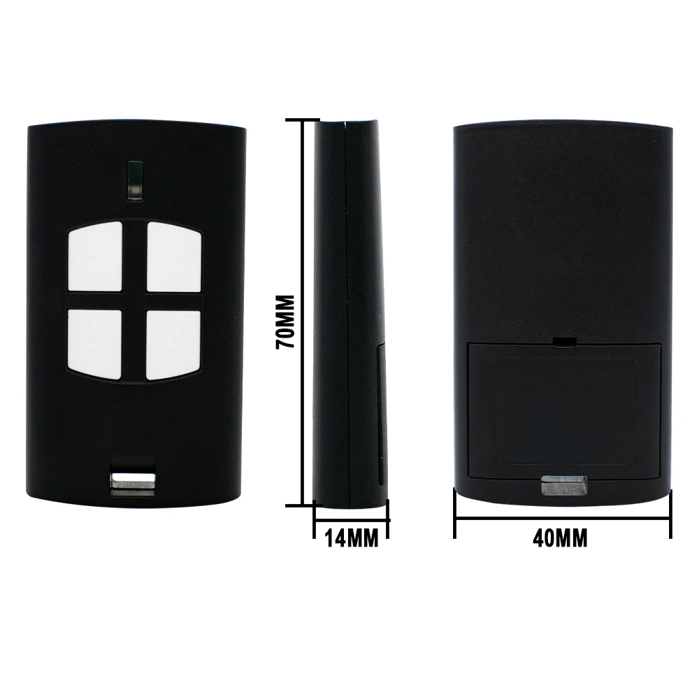 BENINCA TO.GO WV 2WV 4WV Garage Door Opener Remote Control 433.92MHz Rolling Code Gate Controller Hand Transmitter 6