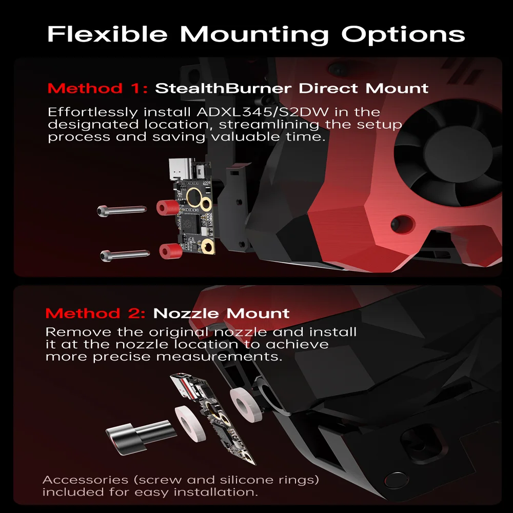 Bigtreetech-placa Usb Acelerômetro Peças de Impressora 3d para Voron Stealthburner Raspberry pi M8p Motherboard Klipper Adxl345 S2dw - Imagem 6