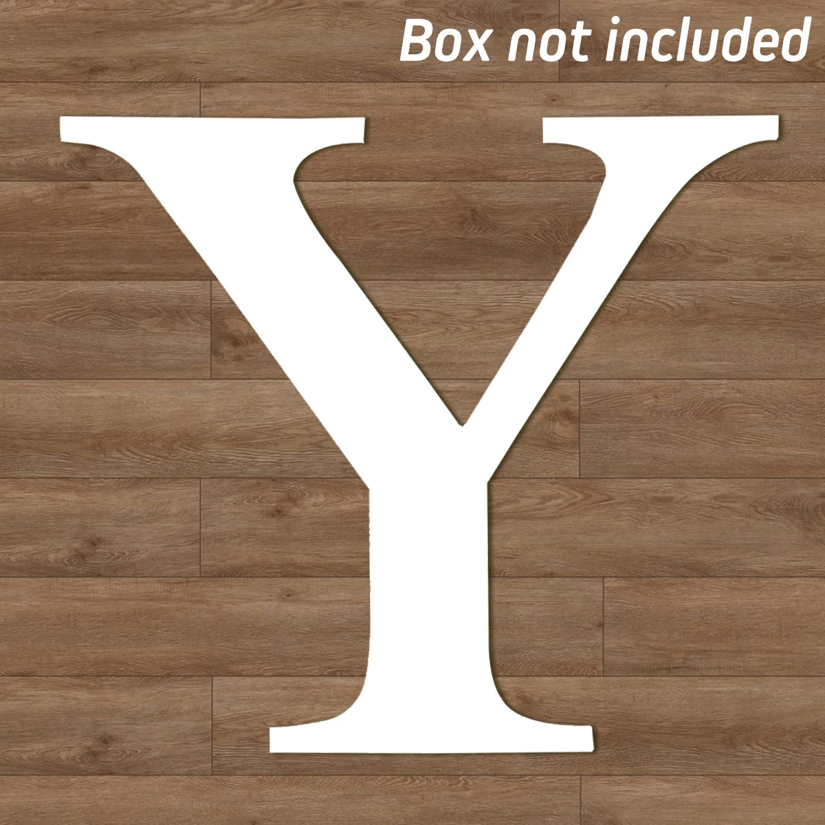 letter Y no box