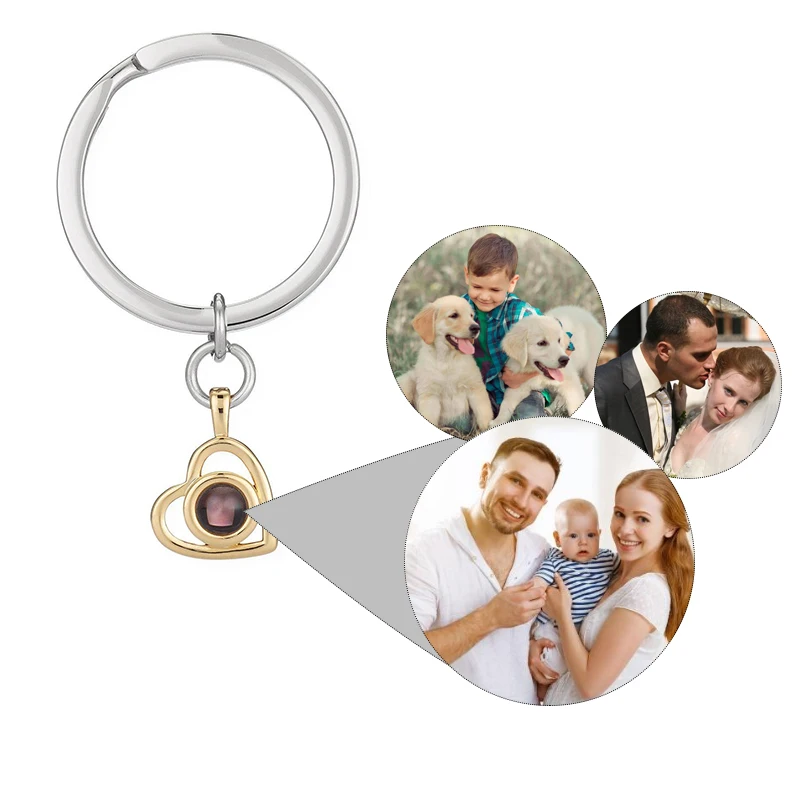 

Custom Projection Photo Keychain,Custom Pet Photo Keychain,Projection Keychain,Pet Memorial Gift Anniversary Gift