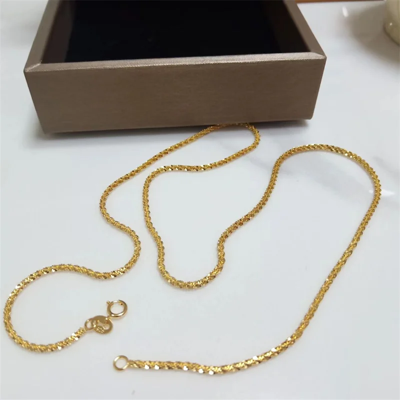 Italian S925 Sterling Silver Necklace for Woman