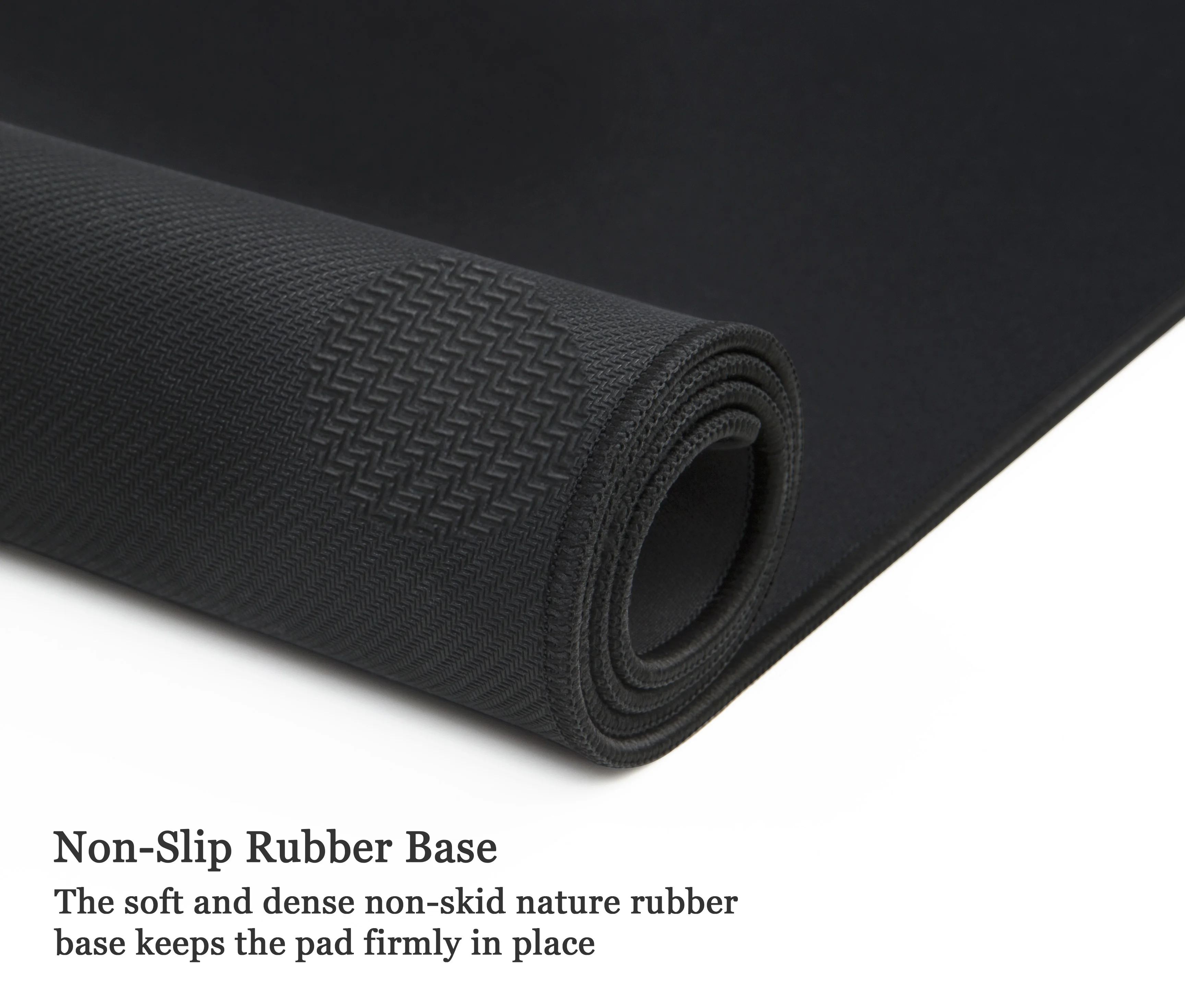 Gaming Mouse Pad Large Extended Computer Keyboard Mat Stitched Edges Non-Slip Rubber Base