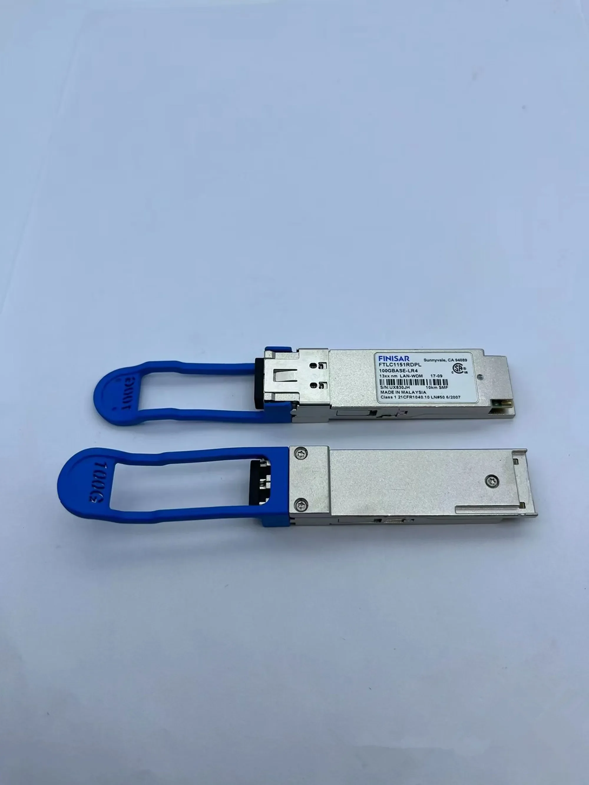 100Gb Fiber Optical Module 100G 10KM Switch Transceiver Finisar FTLC1151RDPL 100GBASE-LR4 13XX NM LAN-WDM 10KM SMF LC Port finisar 100gb qsfp fiber optical module ftlc9558repm 100gbase sr4 100m om4 mmf qsfp 100g fiber transceiver