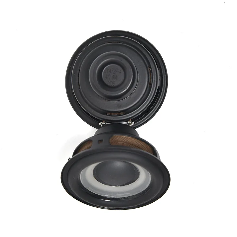SOTAMIA 2Pcs 2 Inch 52mm Full Range Speaker Audio 4 Ohm 8W Waterproof HIFI Speaker White Basin Altavoz for Bluetooth Speakers 4