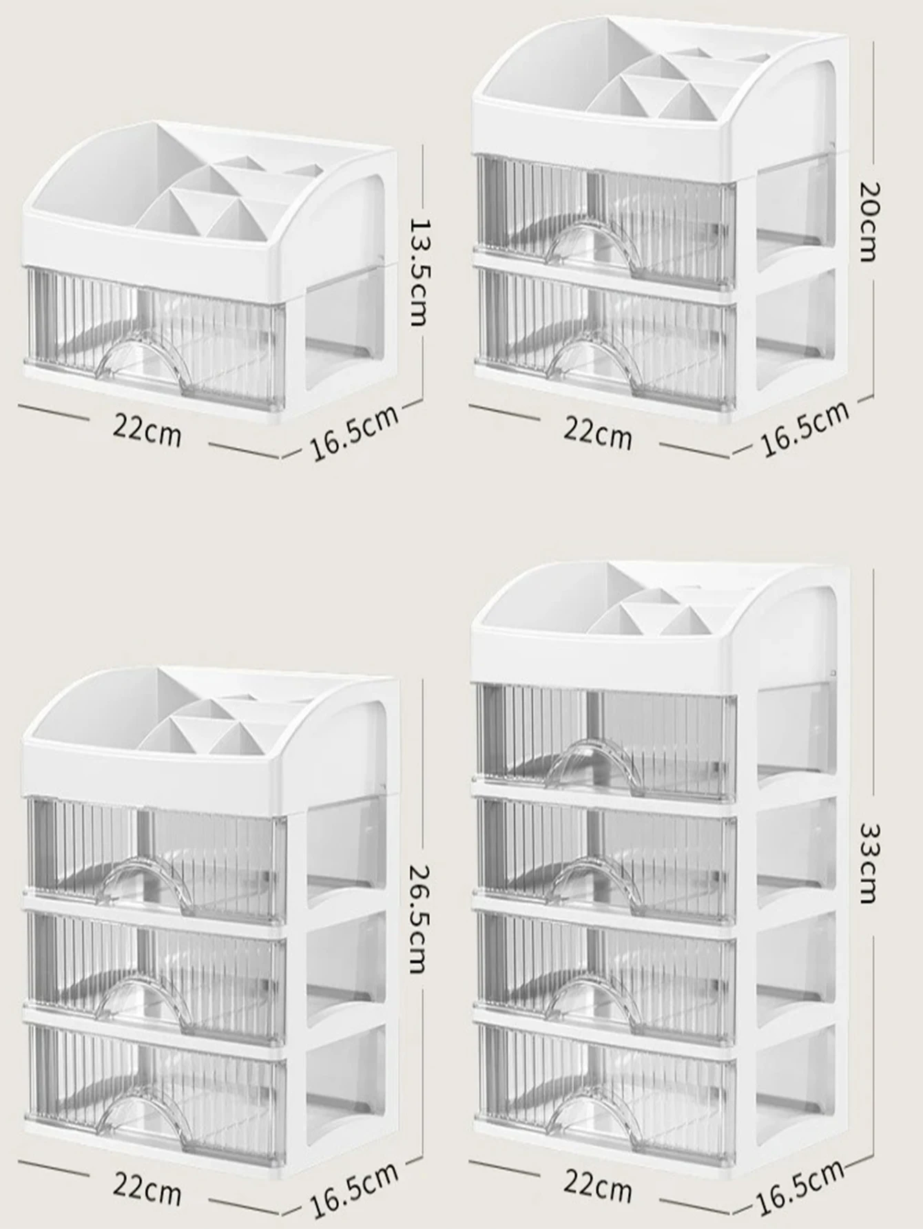 Make Up Large Capacity Organiser Drawer Jewelry Makeup Storage Nail Polish Lipstick Skincare Perfume Organizer Makeup Products 6