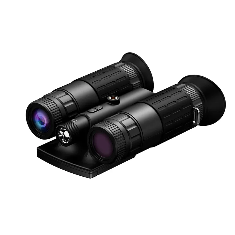 4K HD Z9155 듀얼 아이 쌍안경 64GB 적외선 야간 투시 장치 녹화 디지털 사진 캠핑 및 하이킹 망원경 포함