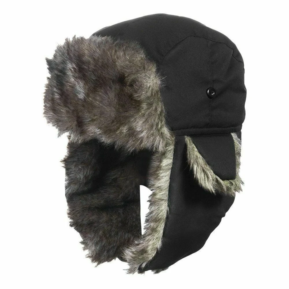 Amorar Russe Femmes Hommes Elegant Chapeau En Fausse Fourrure Chapeau D'hiver Couvre-Chef Beret Bonnet Doux Et Chaud Cache-Oreilles Outdoor Chapeau De Ski Chapeau De Trappeur Chapeau De Neige