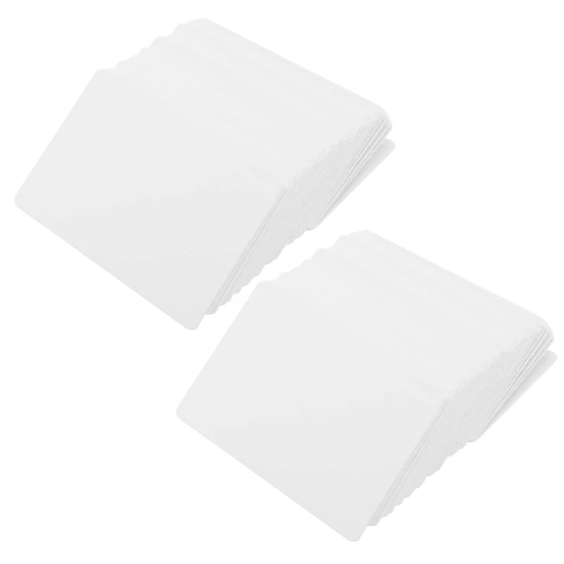 

Пустая белая картонная визитная карточка для сообщений, карточка для слов, бирка «сделай сам», Подарочная карточка, около 200 шт. (белая)